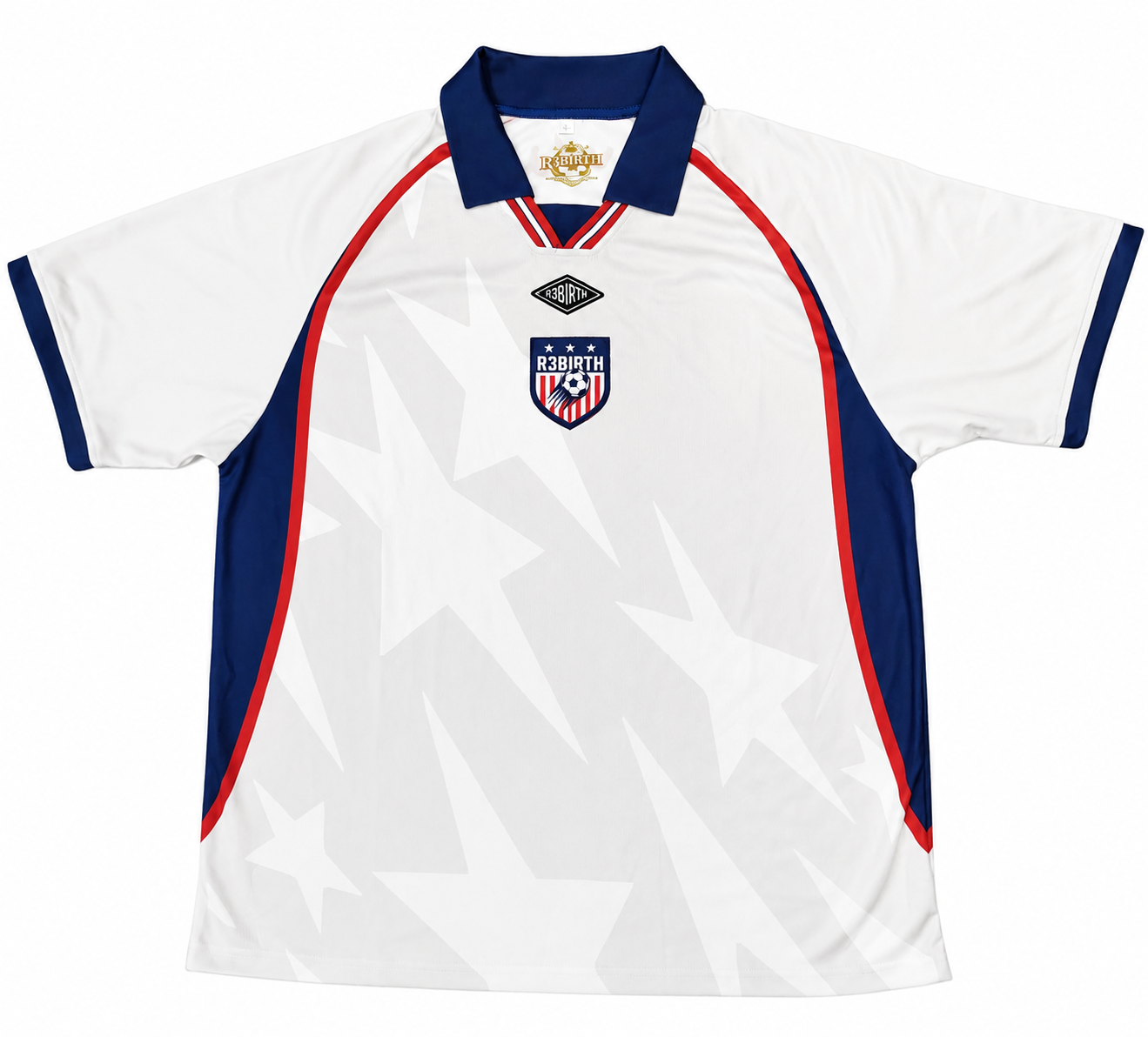 R3BIRTH "USA" WORLD CUP SOCCER JERSEY SS26