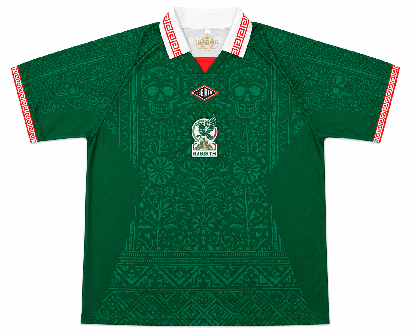 R3BIRTH "MEXICO" WORLD CUP SOCCER JERSEY SS26
