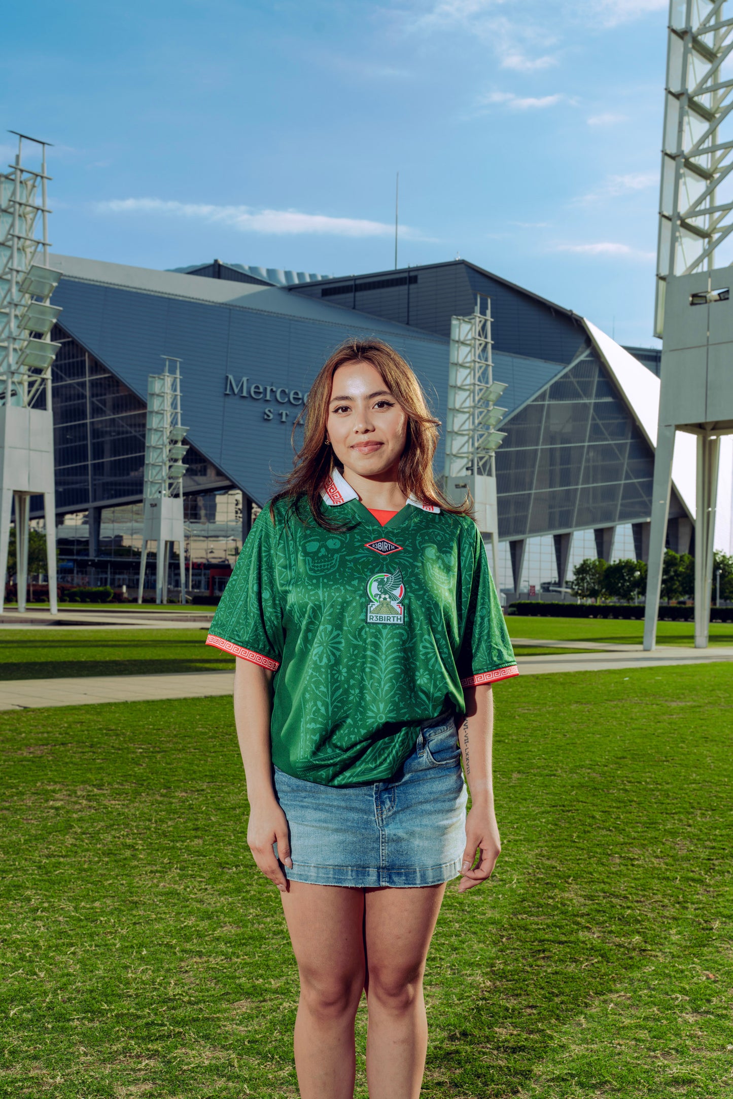 R3BIRTH "MEXICO" WORLD CUP SOCCER JERSEY SS26