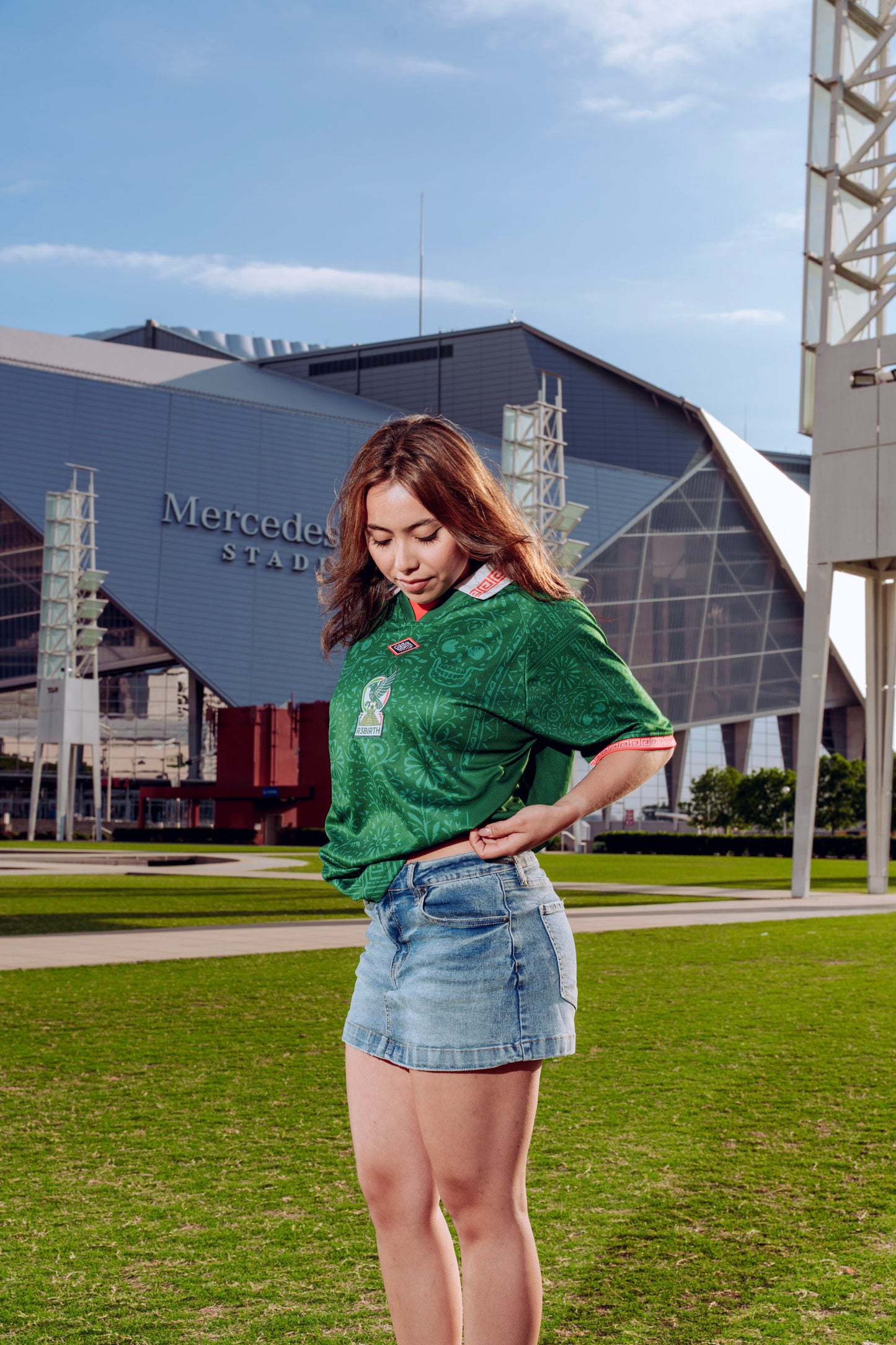 R3BIRTH "MEXICO" WORLD CUP SOCCER JERSEY SS26