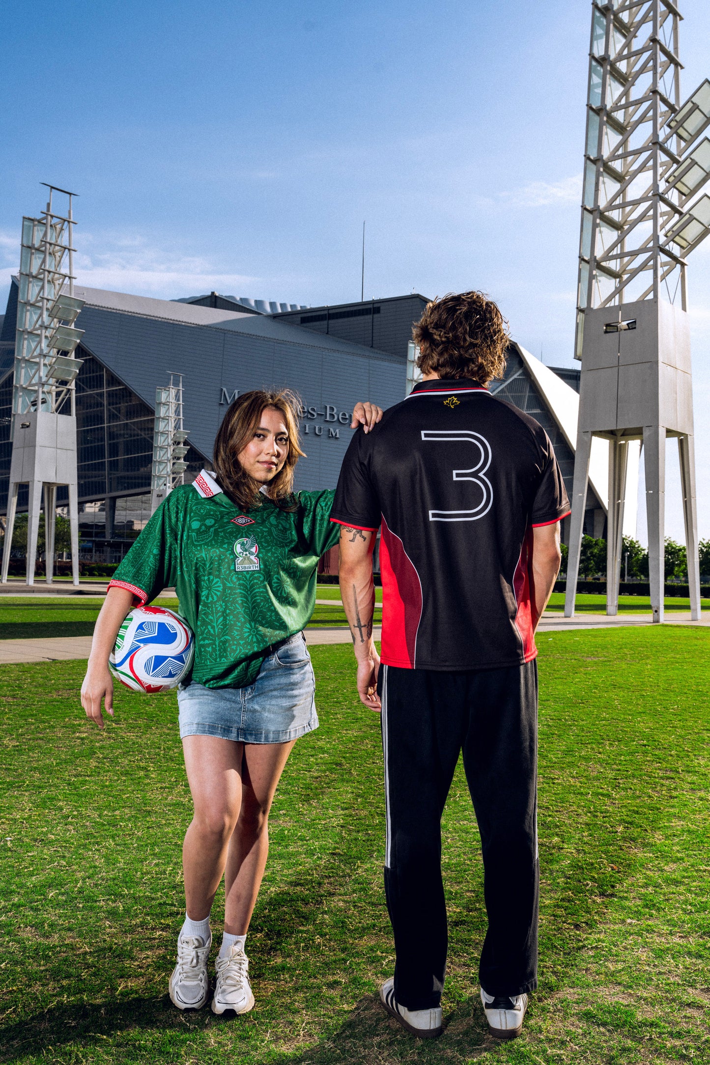 R3BIRTH "MEXICO" WORLD CUP SOCCER JERSEY SS26