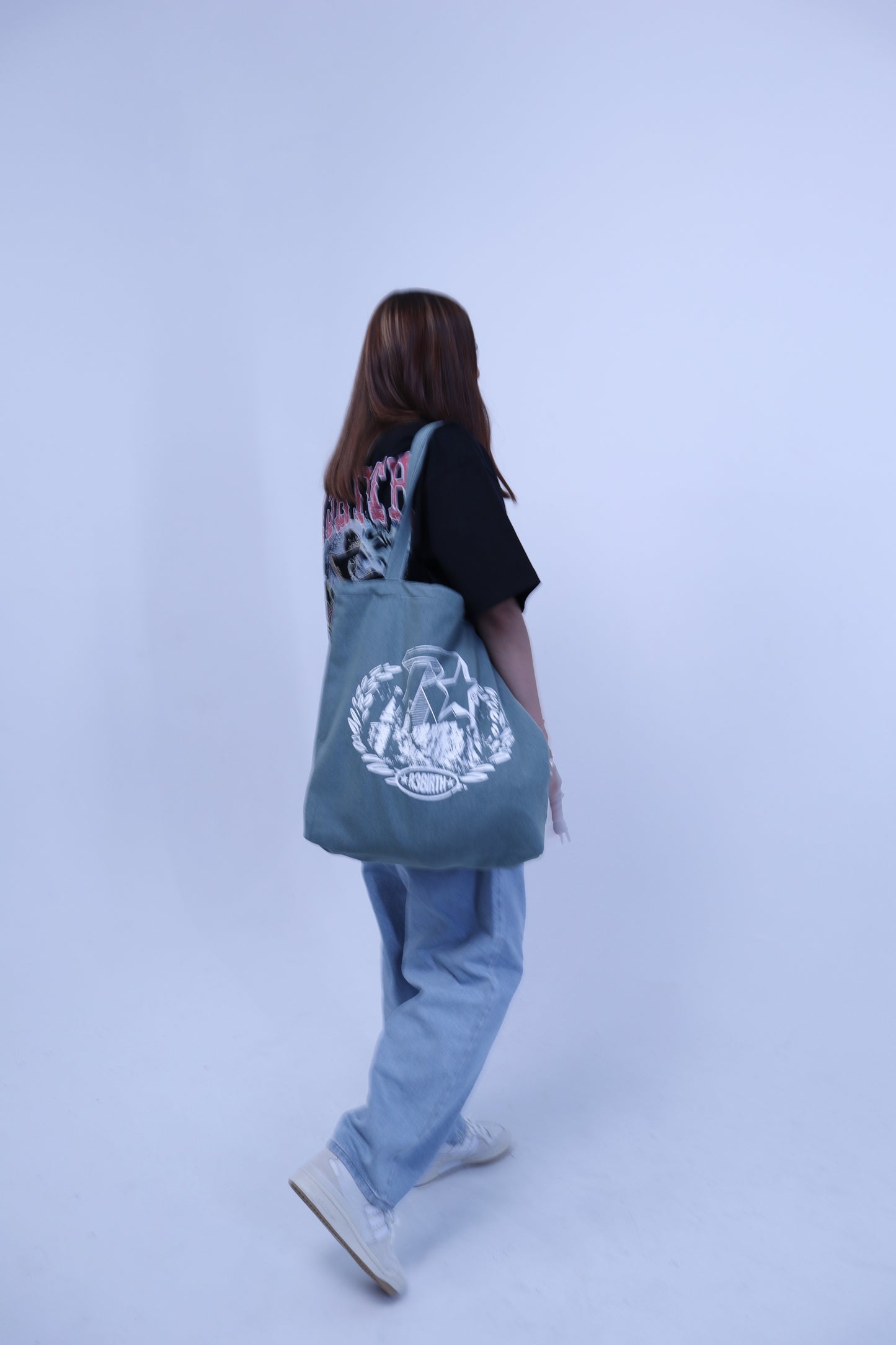 Denim Tote Bag