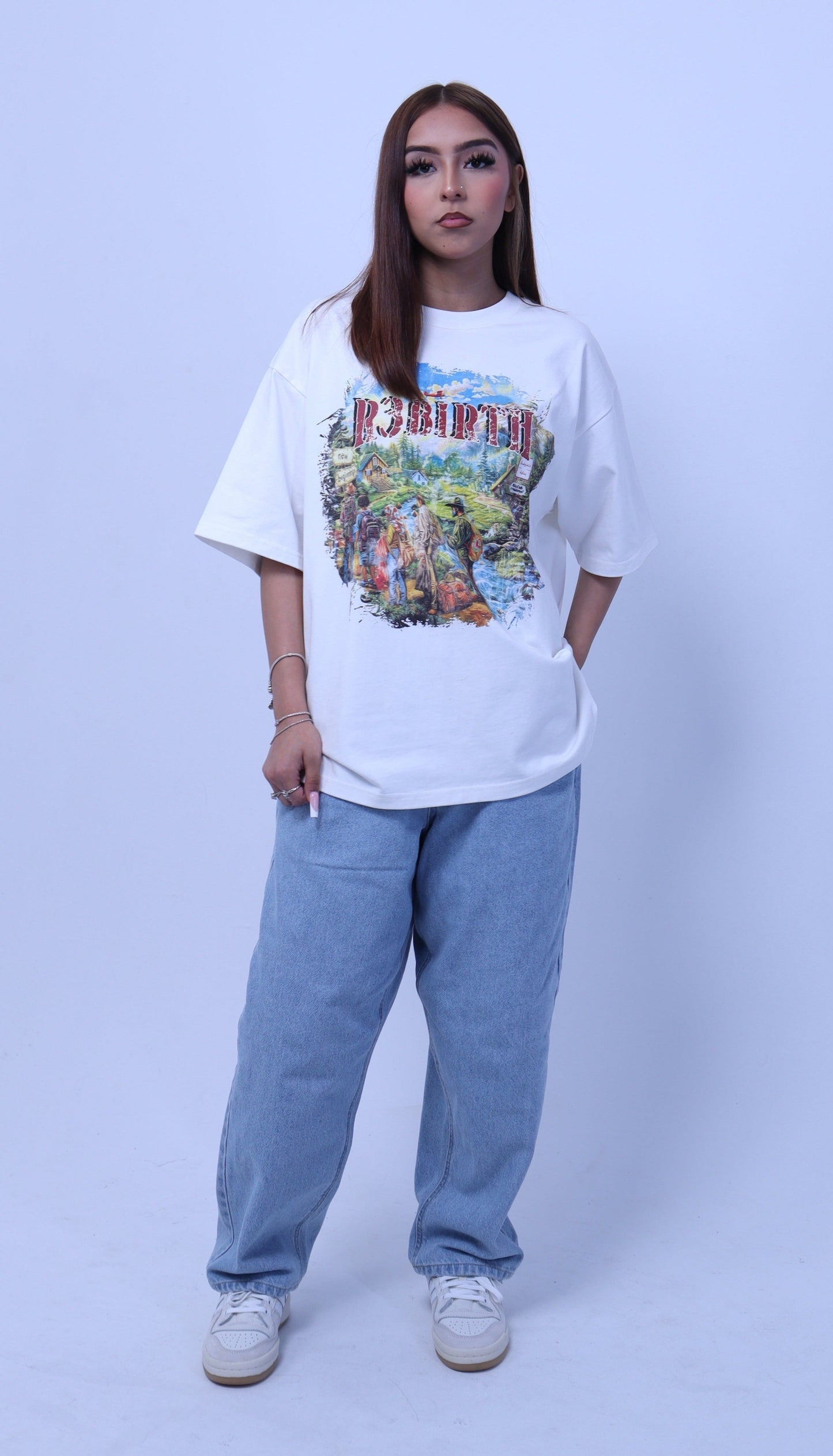 "Searching For Peace" Oversized T-Shirt