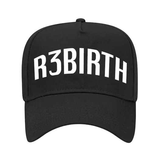 "R3BIRTH" Embroidered Cap