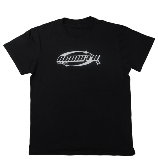 Y2K "R3BIRTH " Reflective Tee
