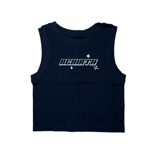 Woman's Embroidered Cropped Tank