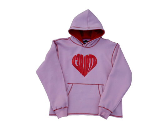 Valentine's R3BIRTH Heart Logo Hoodie